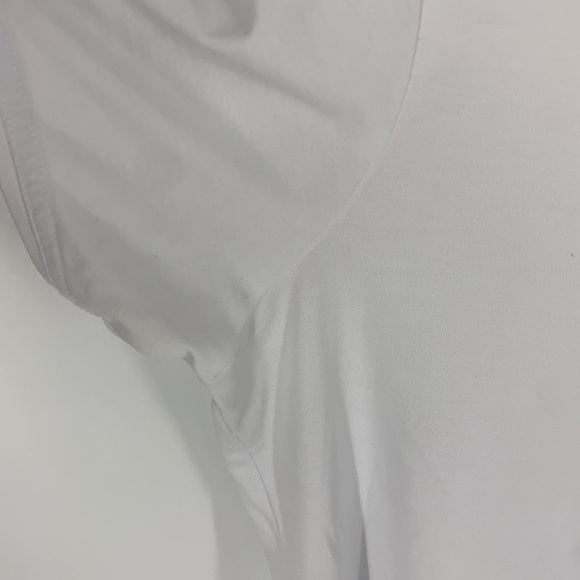 Travis Mathew Women's White Polo Shirt w/ Patron Tequila Embroidered size Large - Picture 4 of 10